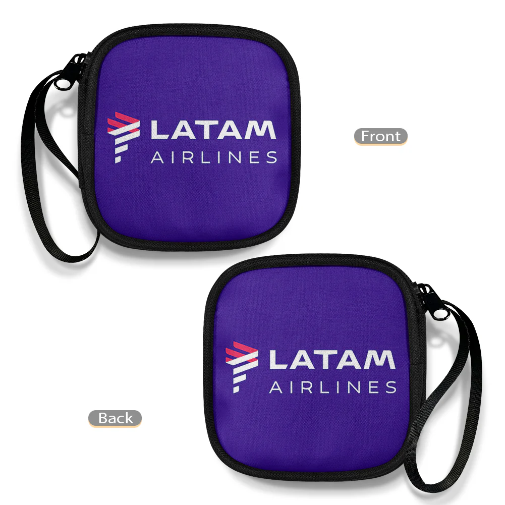 LATAM Airlines Designed Portable Headphone Bag - Image 4
