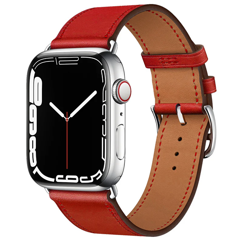 Leather Watch Straps for Apple Watch Band - Image 4