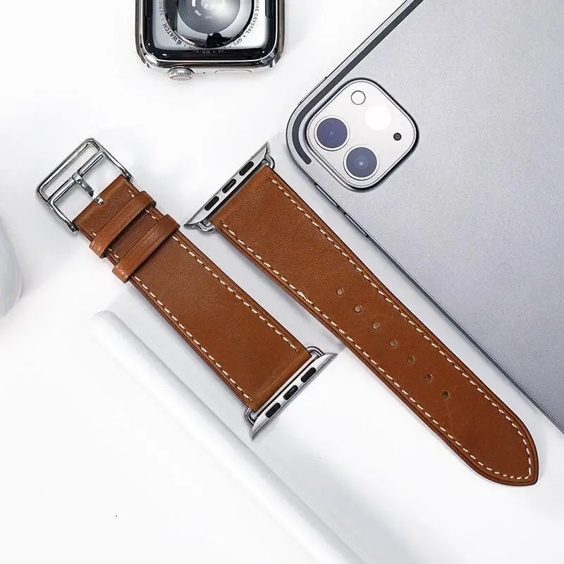 Leather Watch Straps for Apple Watch Band - Image 41
