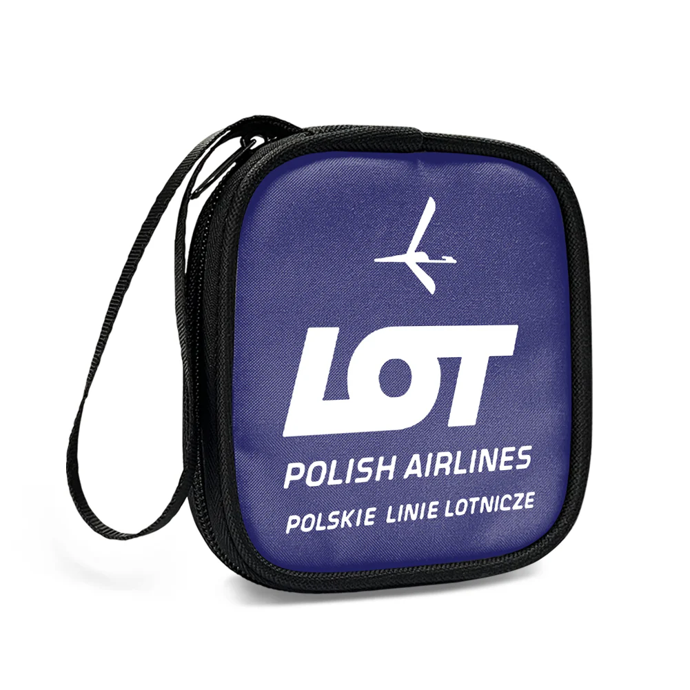 LOT Polish Airlines Designed Portable Headphone Bag - Image 3