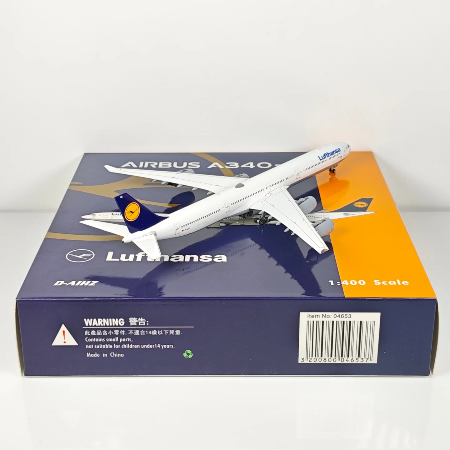 Lufthansa Airlines Airbus A340-600 D-AIHZ Airplane Model 1/400 Scale - Image 12