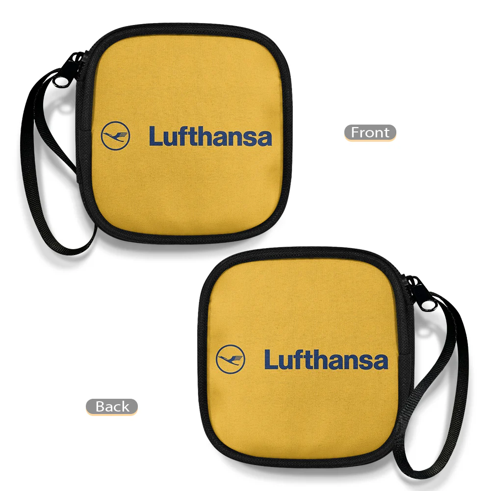 Lufthansa Airlines Designed Portable Headphone Bag - Image 4