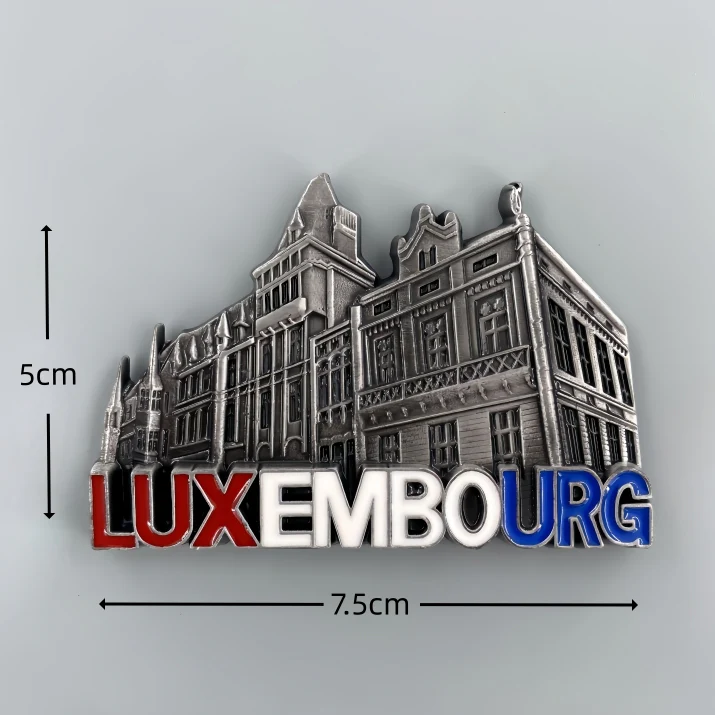 Luxembourg Grand Palace 3D Metal Fridge Magnets