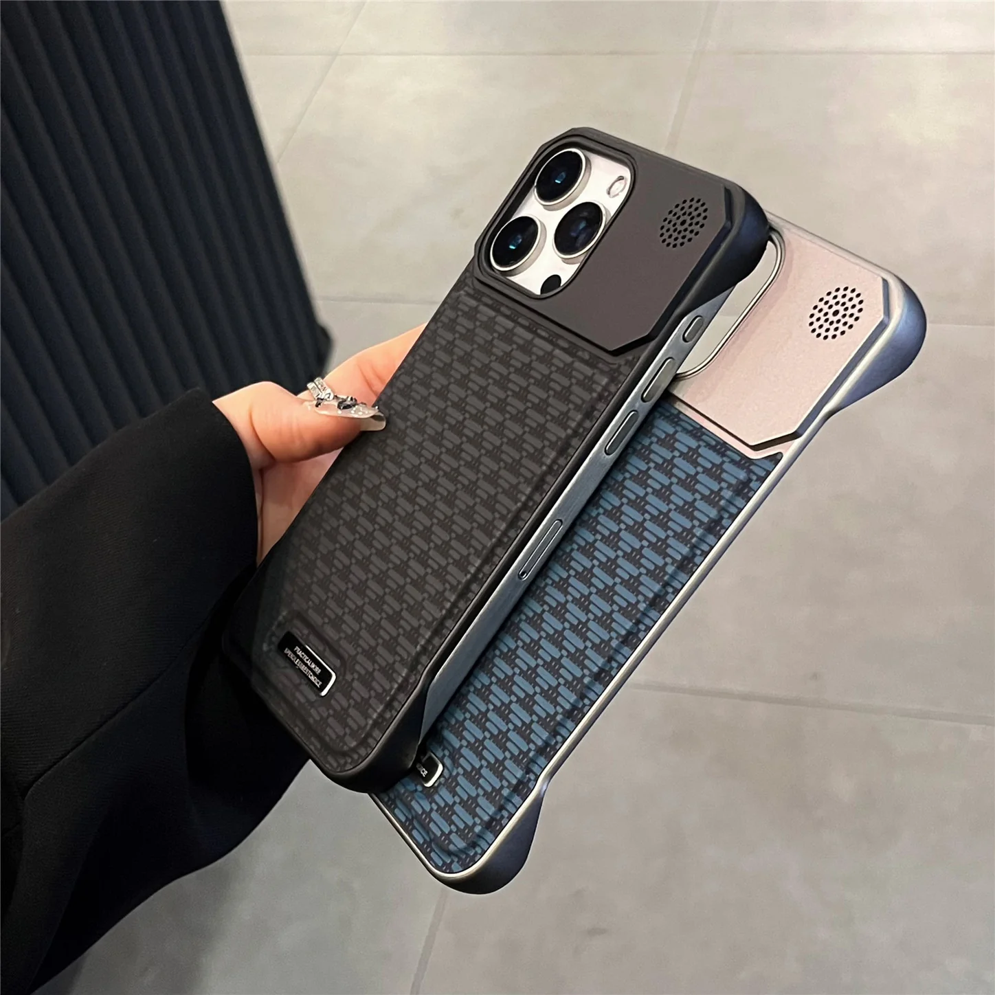 Luxury Borderless PU Aromatherapy Case for iPhone with MagSafe - Image 11