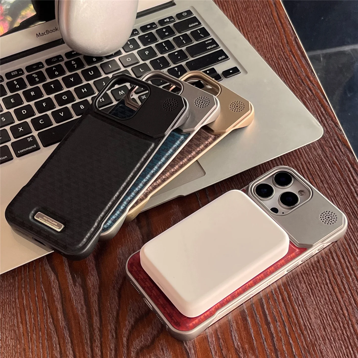 Luxury Borderless PU Aromatherapy Case for iPhone with MagSafe - Image 6