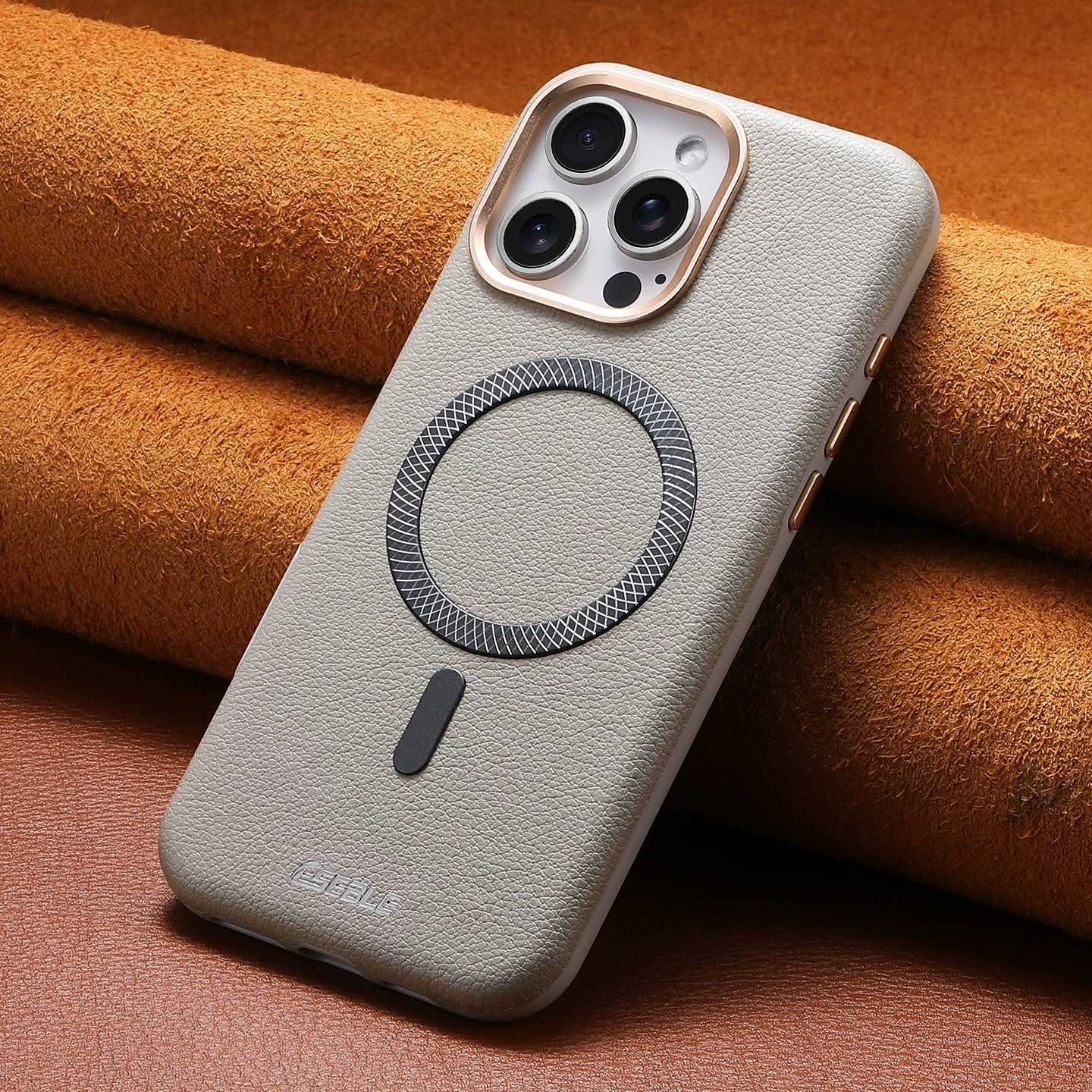Luxury PU Leather Magsafe Case for iPhone - Image 3