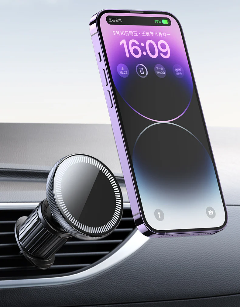 Magnetic Car Phone Holder Air Vent Clip Mount Universal Cellphone GPS Supports - Image 7