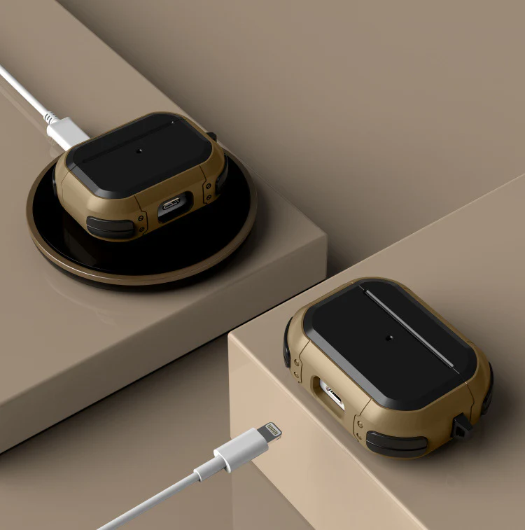 MagSafe AirPods Case: Four-Corner Anti-Fall Protection for Pro 3/1/2/3/4/Pro 2