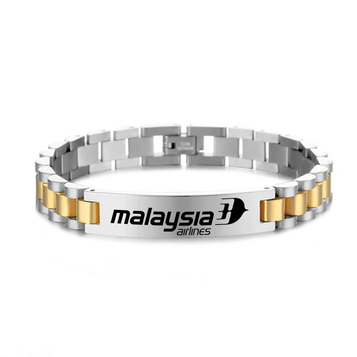 Malaysia Airlines Designed Stainless Steel Chain Bracelets - Image 3