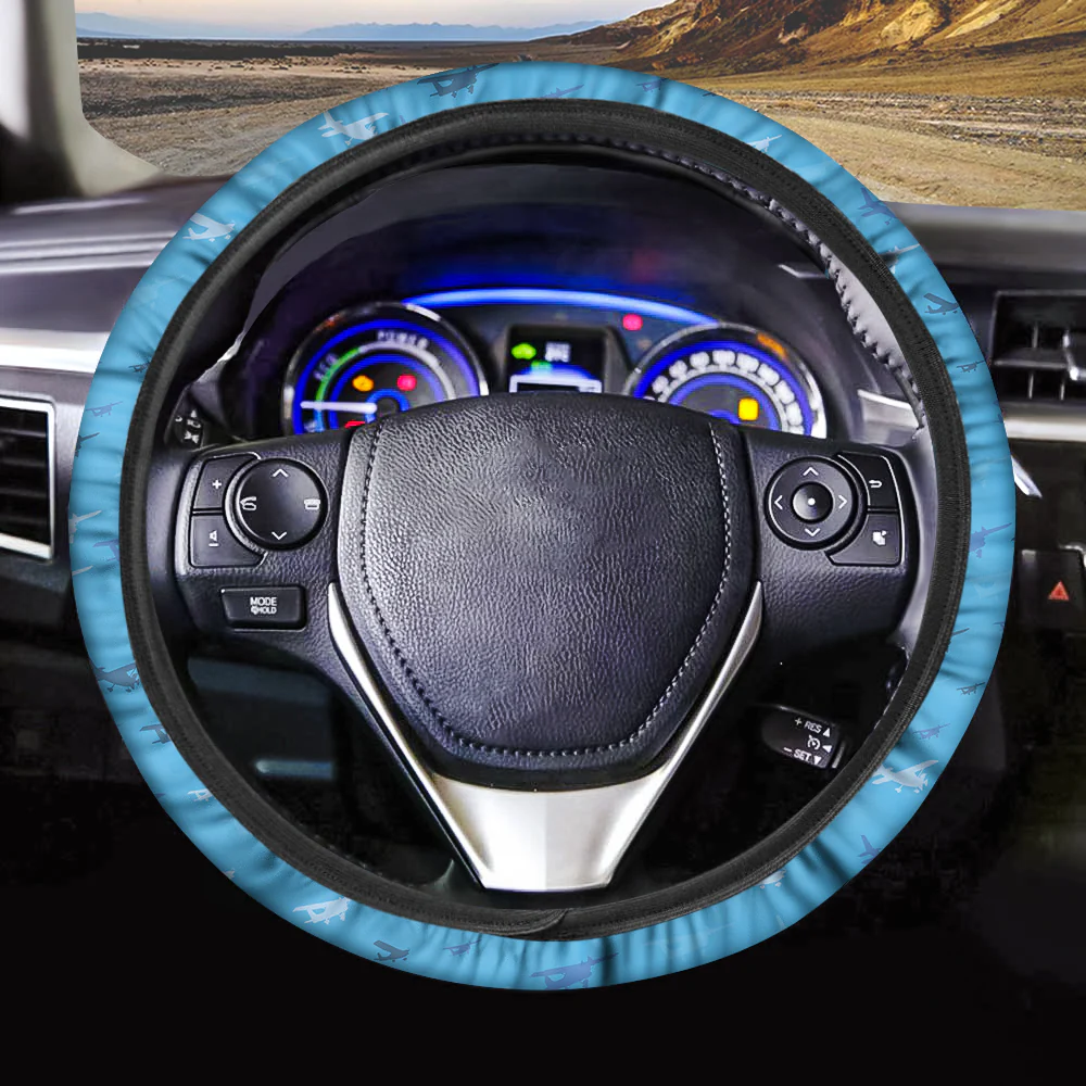 Many Propellers Designed Car Steering Wheel Cover