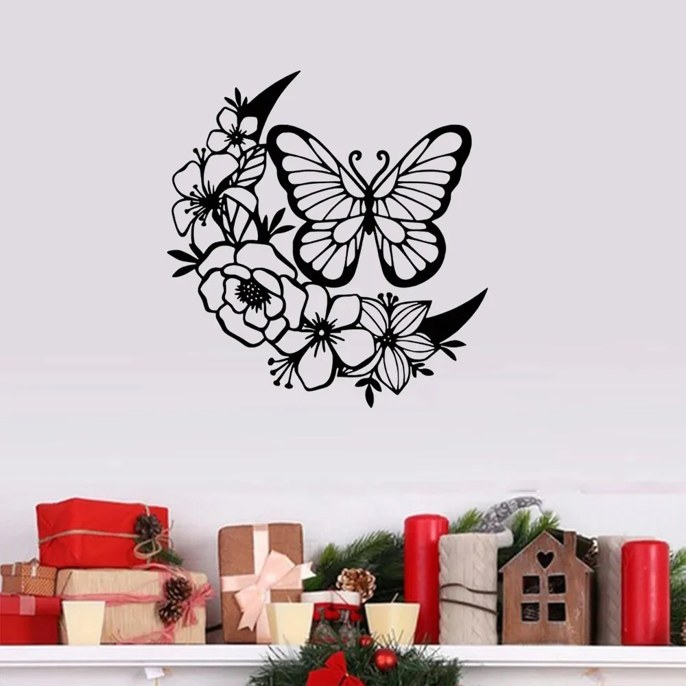 Moon Butterfly Wall Sculpture 31x32CM - Image 10