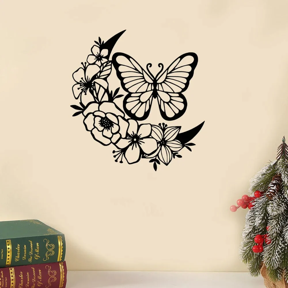Moon Butterfly Wall Sculpture 31x32CM - Image 12