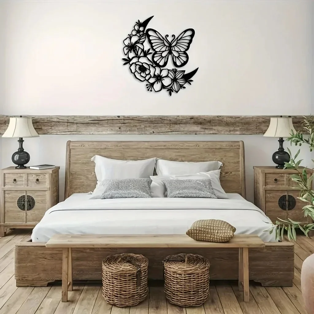 Moon Butterfly Wall Sculpture 31x32CM - Image 6