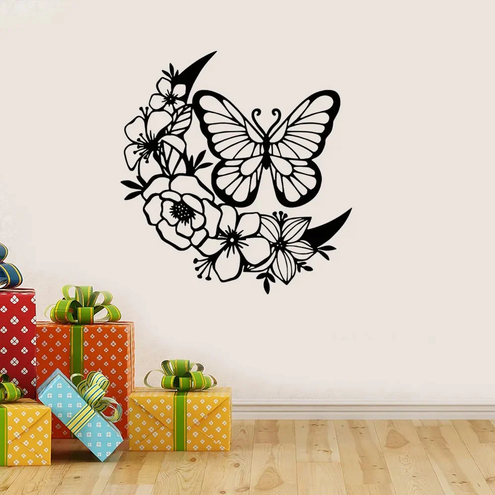 Moon Butterfly Wall Sculpture 31x32CM - Image 8
