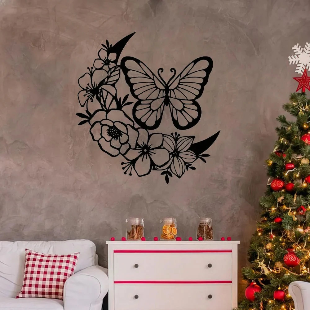 Moon Butterfly Wall Sculpture 31x32CM - Image 9