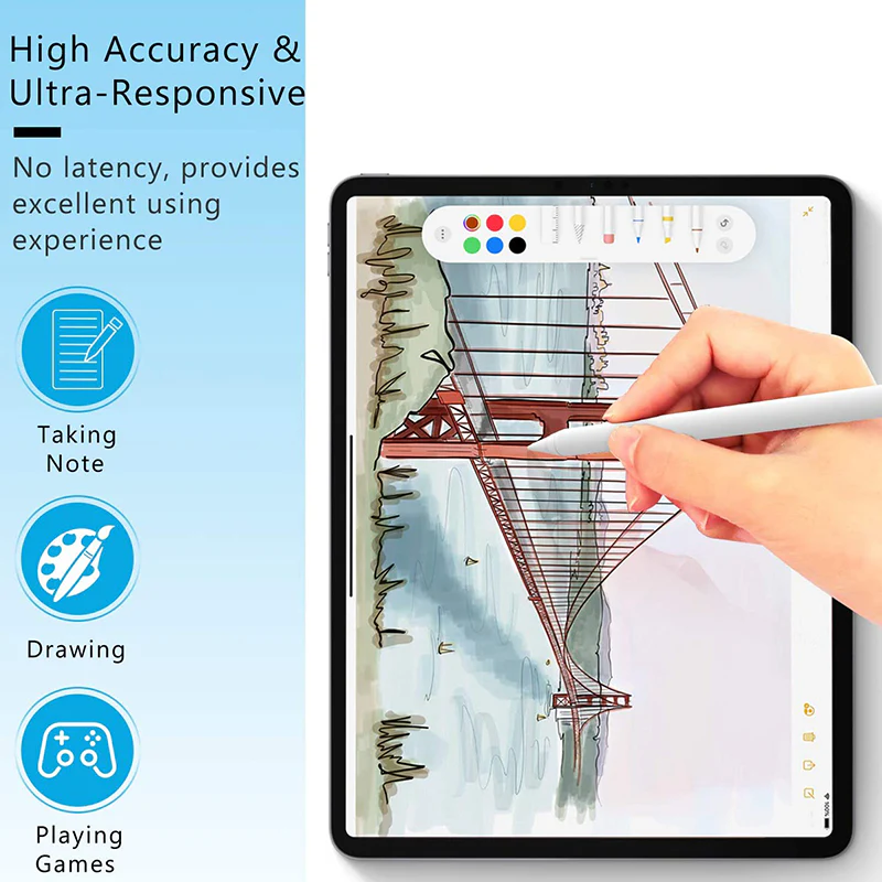 Multi-Device Stylus for Apple: Touch Pen for iPad Generations 6-10, Pro/Air/Mini Models & Smartphones - Image 7