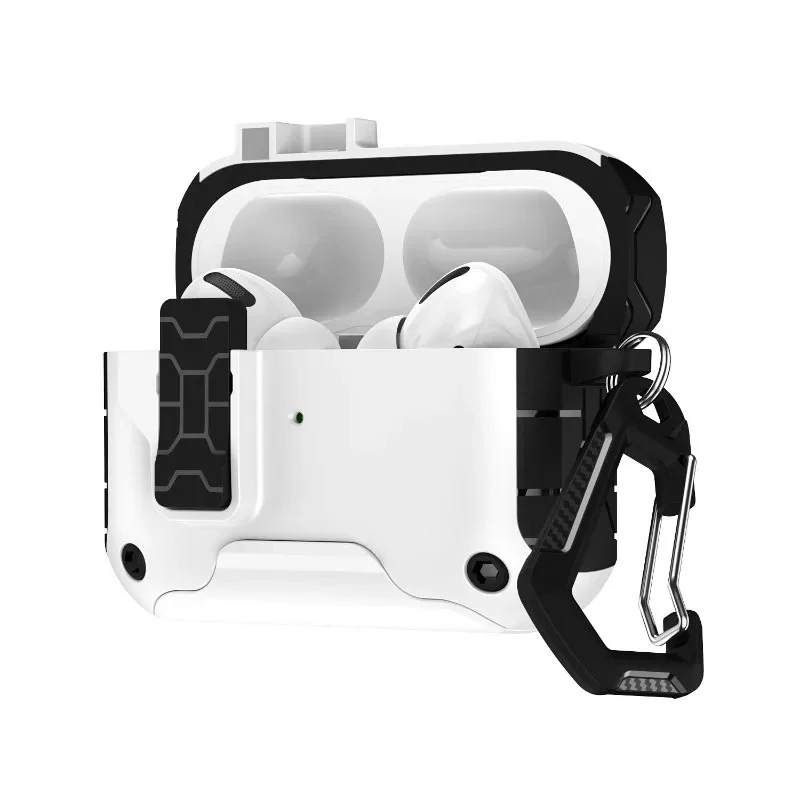 Multi-Functional Earphone Case: Secure Lock Clip for AirPods Pro 2/AirPods 4, Shockproof with Phone Holder - Image 7