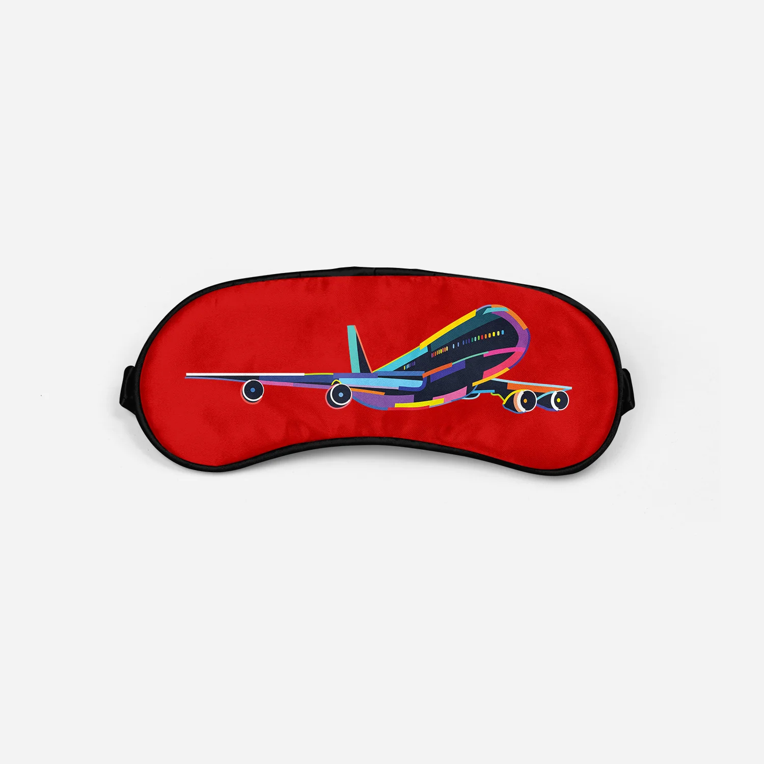 Multicolor Airplane Designed Sleep Masks - Image 3