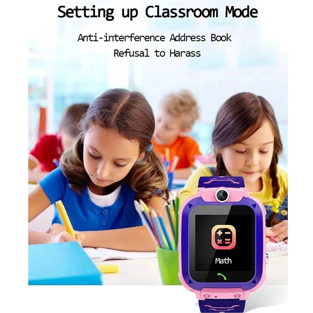 Multifunctional Q12 Children's Watch: Waterproof Design, Call, SOS, Camera & Accurate Positioning for Kids - Image 7