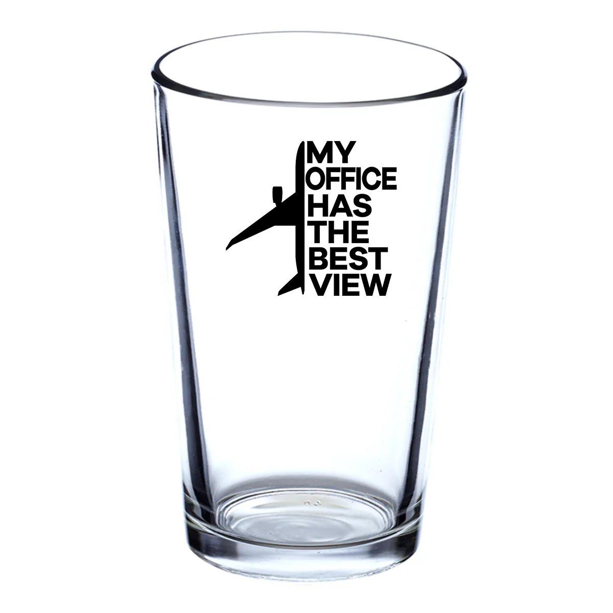 My Office Has The Best View Designed Beer & Water Glasses - Image 2