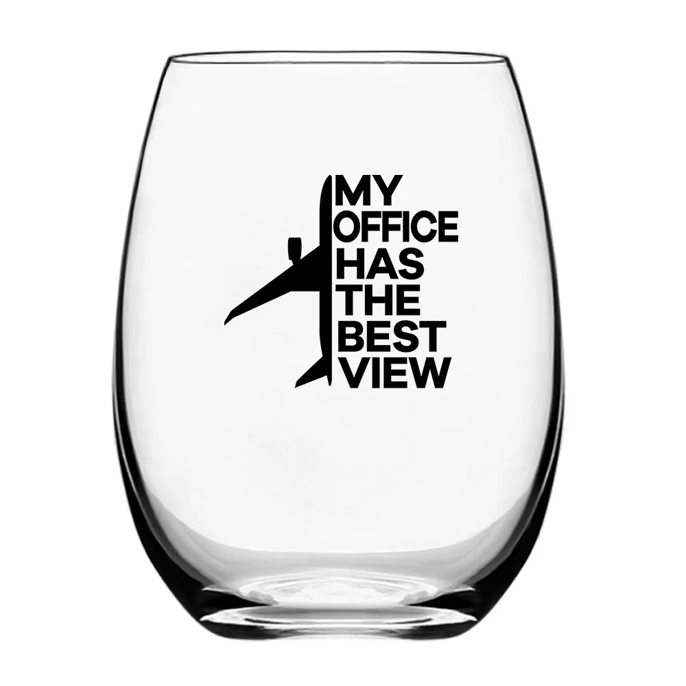 My Office Has The Best View Designed Water & Drink Glasses - Image 2