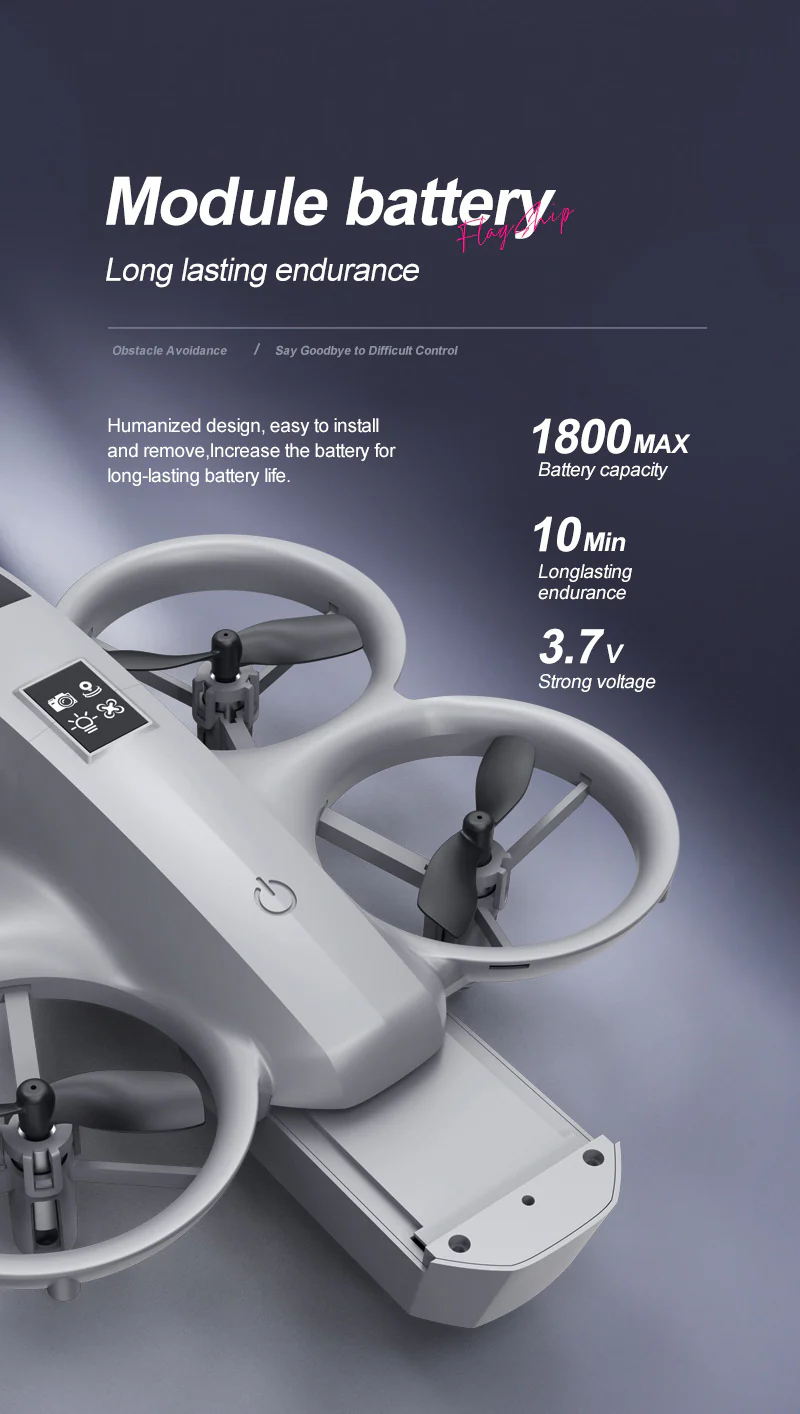 New Small Remote - Controlled Drone: Professional HD Aerial Photography Aircraft - Image 21