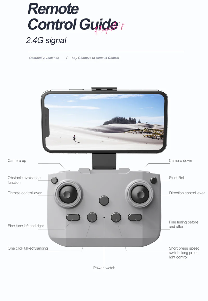 New Small Remote - Controlled Drone: Professional HD Aerial Photography Aircraft - Image 25