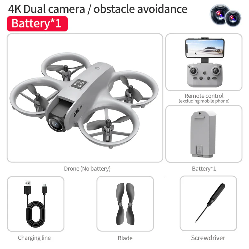 New Small Remote - Controlled Drone: Professional HD Aerial Photography Aircraft - Image 4