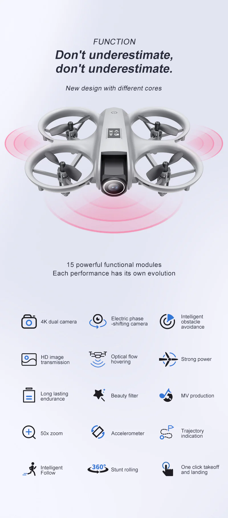 New Small Remote - Controlled Drone: Professional HD Aerial Photography Aircraft - Image 8