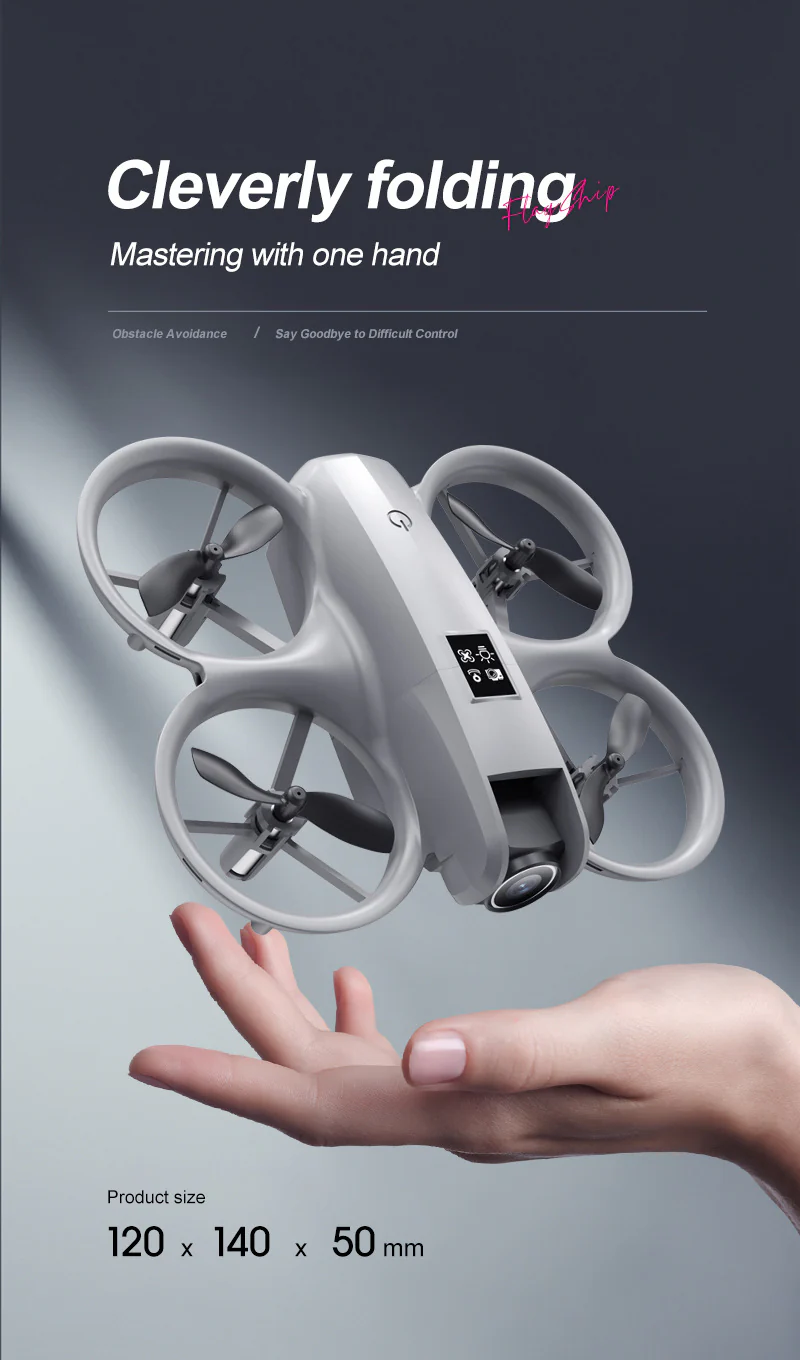 New Small Remote - Controlled Drone: Professional HD Aerial Photography Aircraft - Image 9