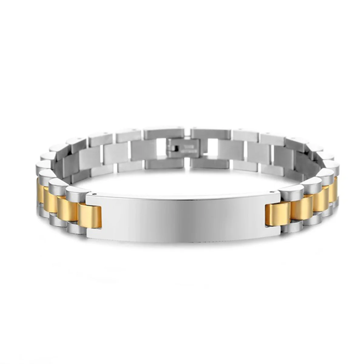 NO Designed Stainless Steel Chain Bracelets - Image 3