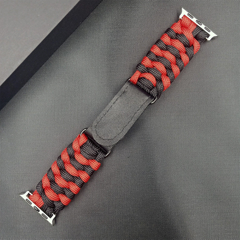 Nylon Braided Watch Band for Apple Watch Band  Strap - Image 3