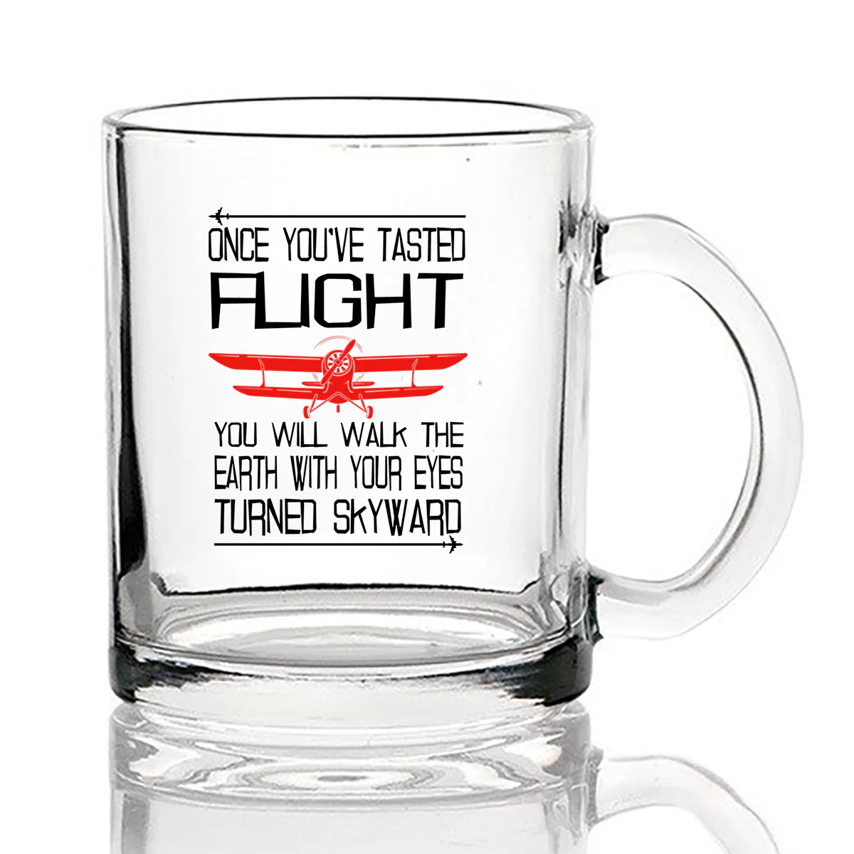 Once You've Tasted Flight Designed Coffee & Tea Glasses - Image 2