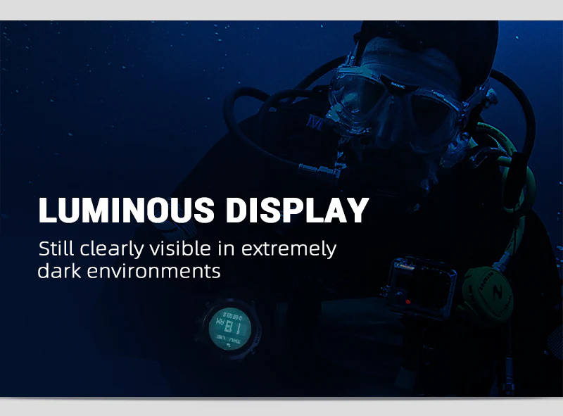 Outdoor Sports Waterproof Intelligent Diving Computer Watch - Image 4