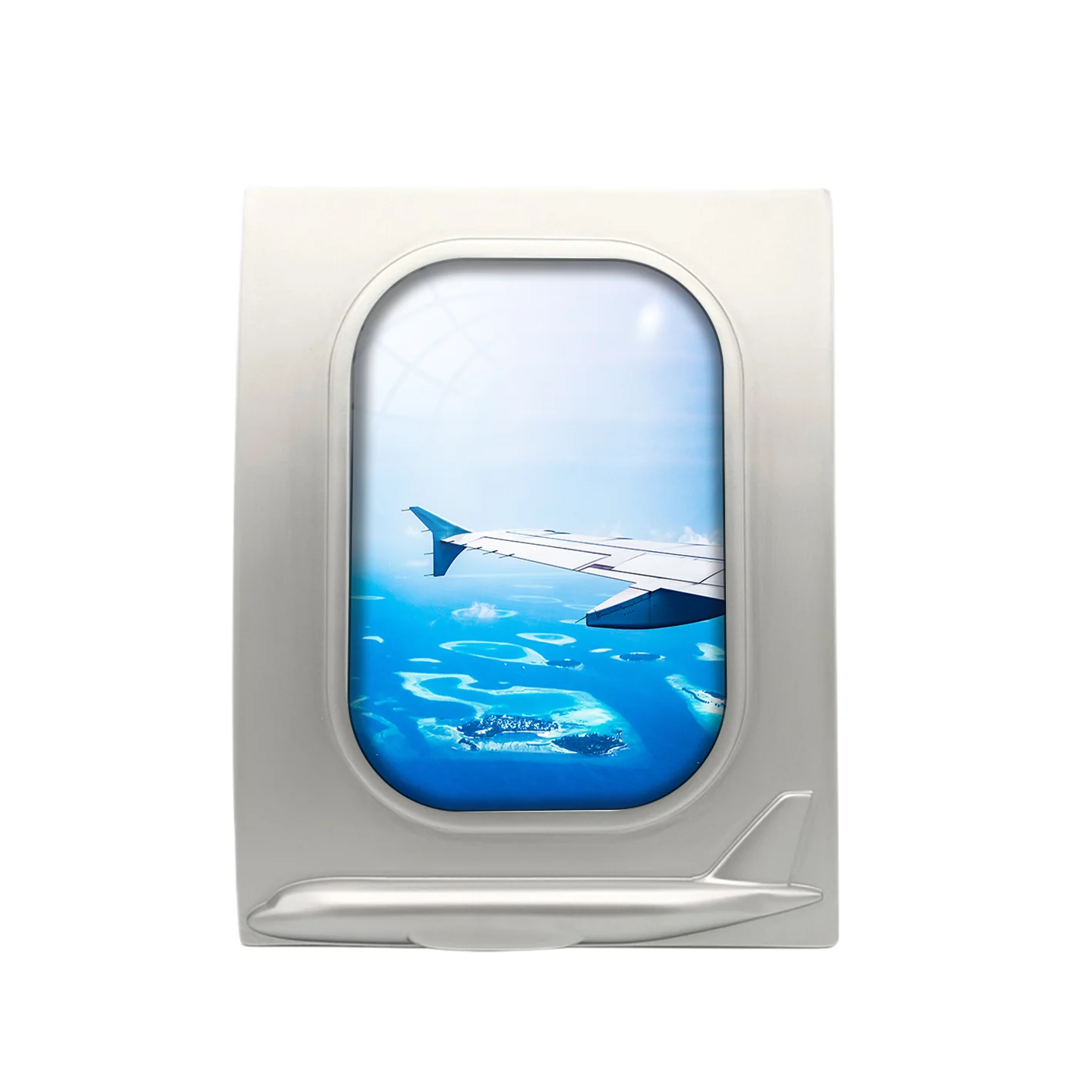 Outstanding View Through Airplane Wing Designed Airplane Window Photo Frame - Image 2