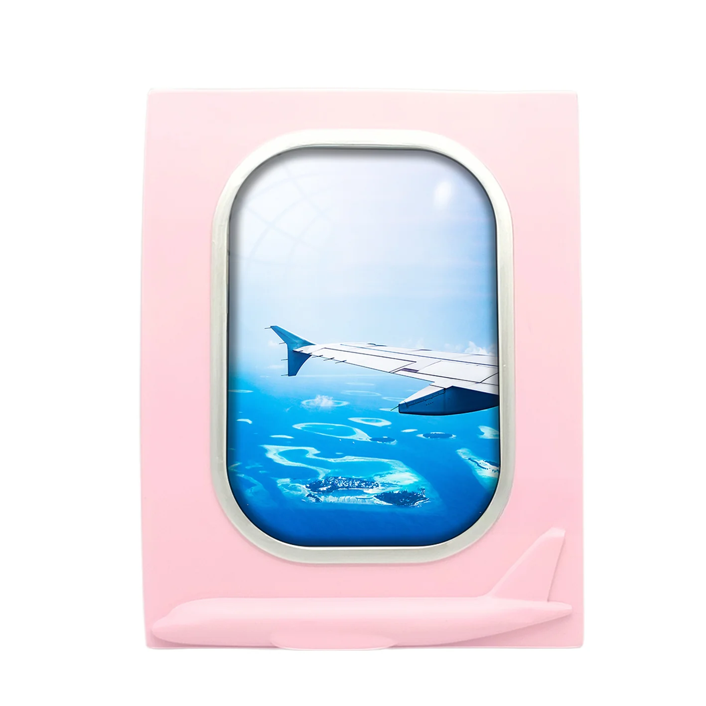 Outstanding View Through Airplane Wing Designed Airplane Window Photo Frame - Image 3