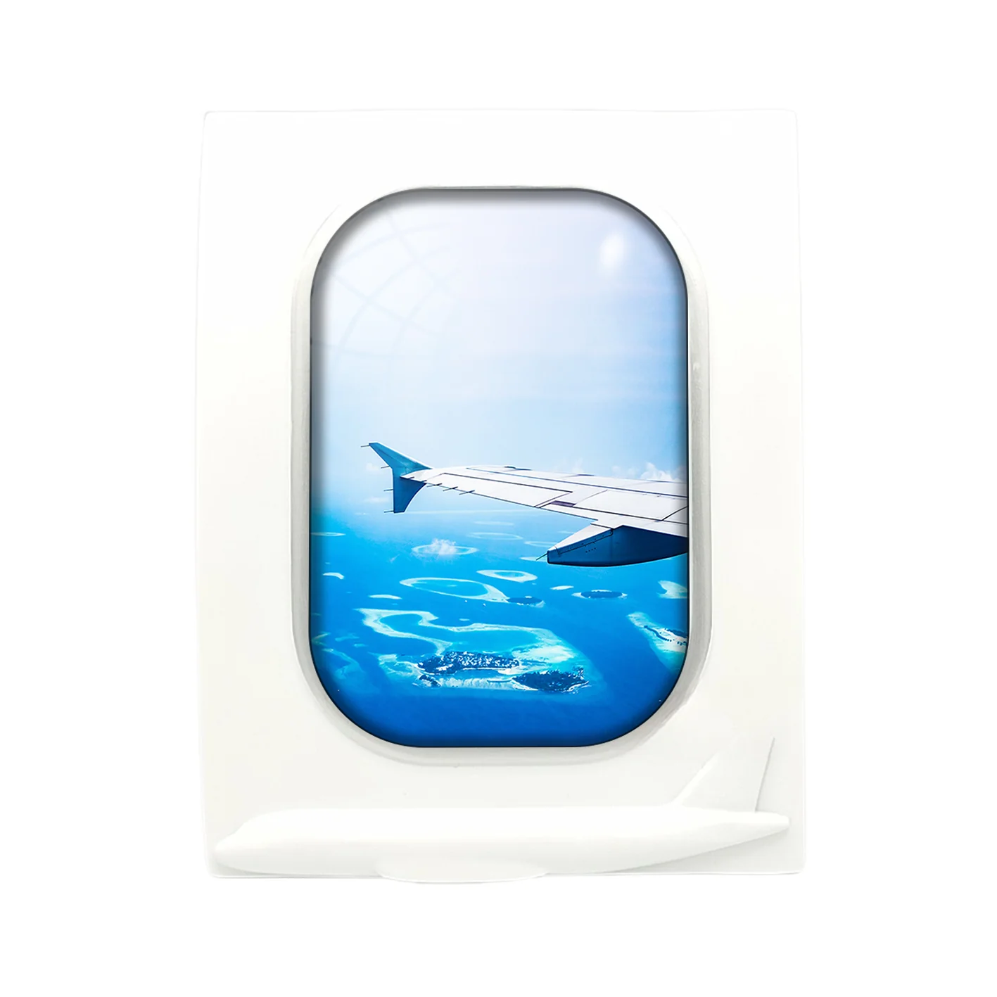 Outstanding View Through Airplane Wing Designed Airplane Window Photo Frame - Image 4