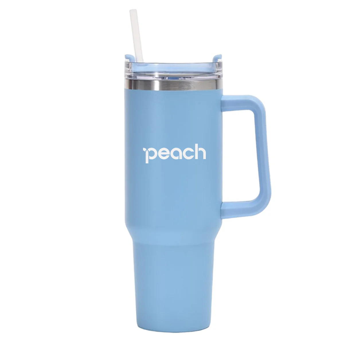 Peach Airlines Designed 40oz Stainless Steel Car Mug With Holder - Image 18