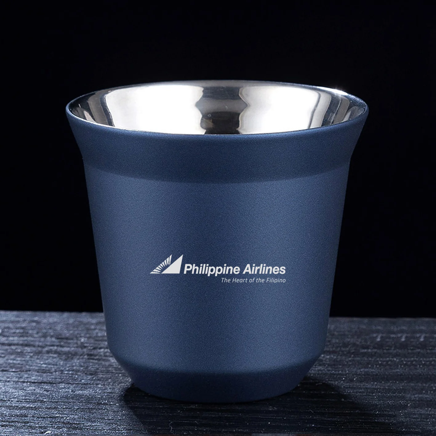 Philippine Airlines Designed Double Wall Stainless Steel Coffee Mugs - Image 4