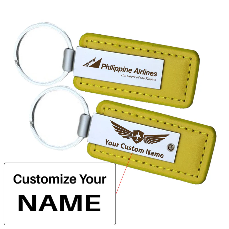 Philippine Airlines Faux Leather Key Chains - Image 9