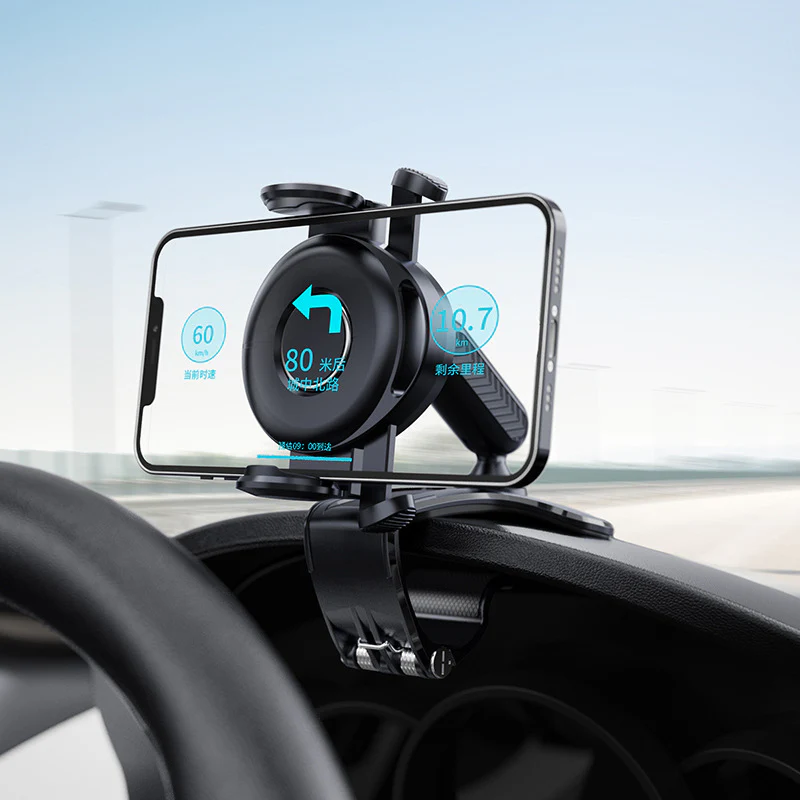 Phone Holder for Car Truck Drivers Board Portable Mount Anti-slip Adjustable Stand GPS Auto Clip Car Holder - Image 4
