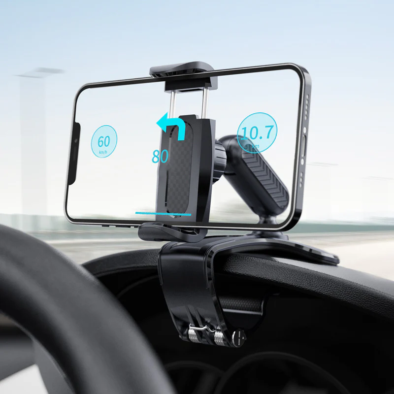 Phone Holder for Car Truck Drivers Board Portable Mount Anti-slip Adjustable Stand GPS Auto Clip Car Holder - Image 6