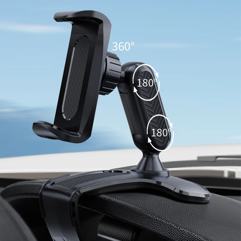 Phone Holder for Car Truck Drivers Board Portable Mount Anti-slip Adjustable Stand GPS Auto Clip Car Holder - Image 9
