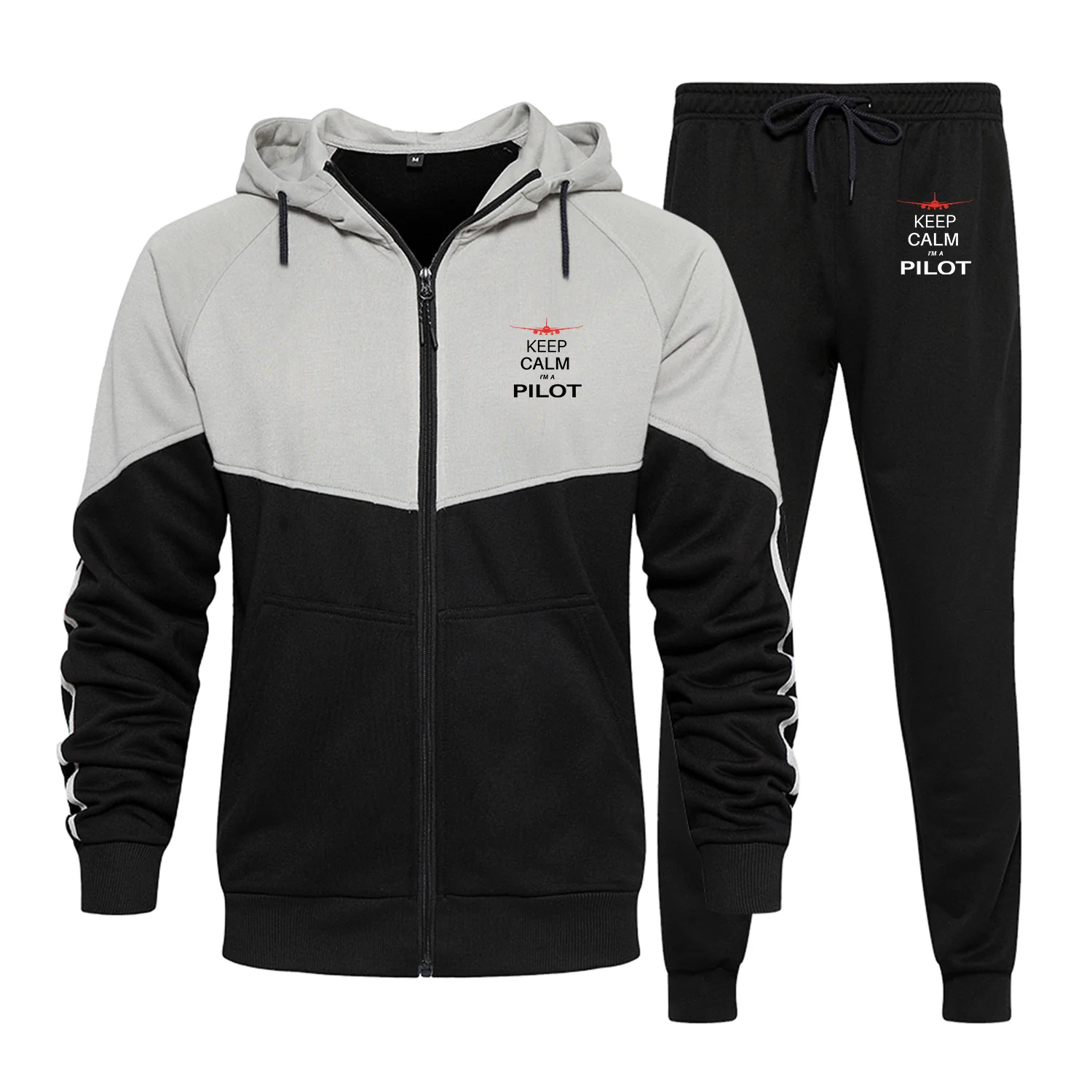 Pilot (777 Silhouette) Designed Colourful Z. Hoodies & Sweatpants