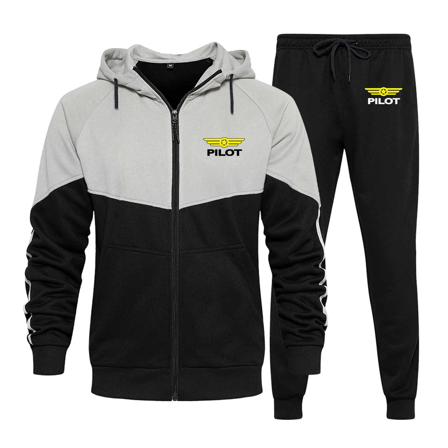 Pilot & Badge Designed Colourful Z. Hoodies & Sweatpants