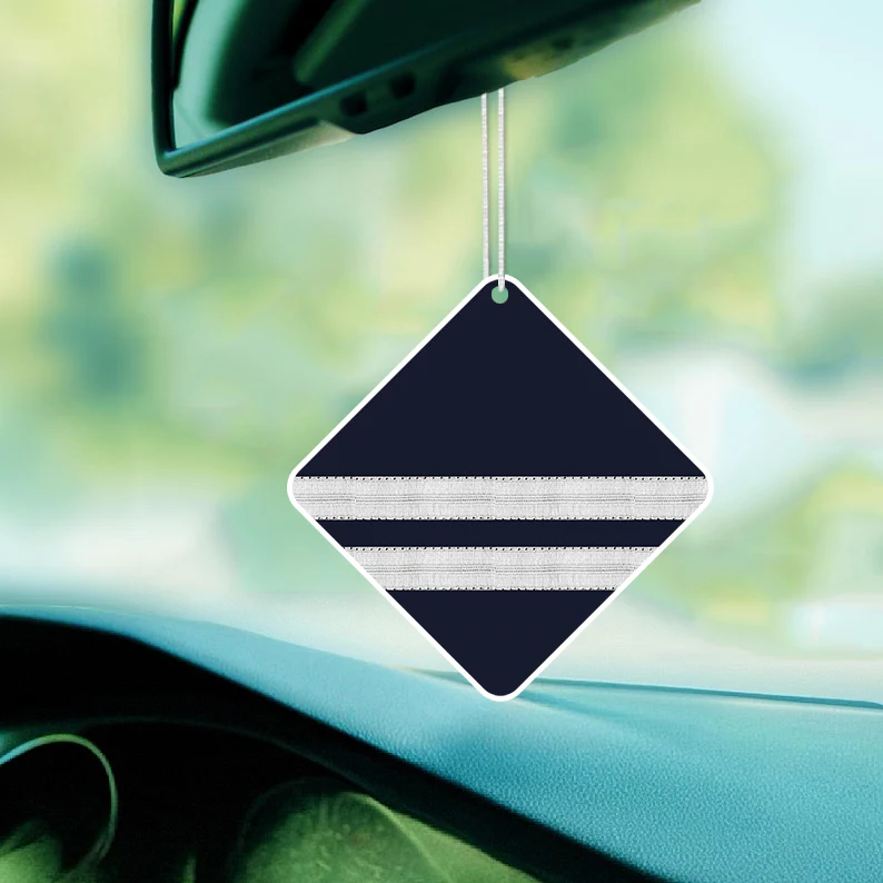 Pilot Epaulettes (Silver) 2 Lines Designed Car Air Fresheners