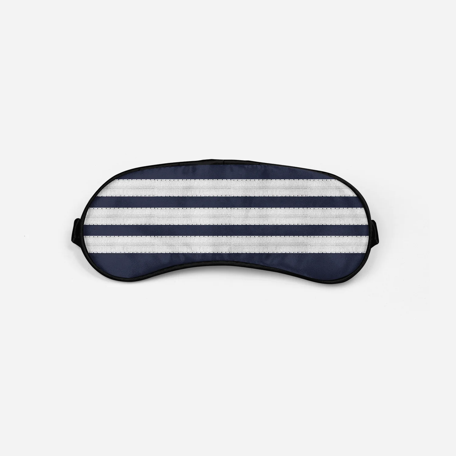 Pilot Epaulettes (Silver) 3 Lines Designed Sleep Masks