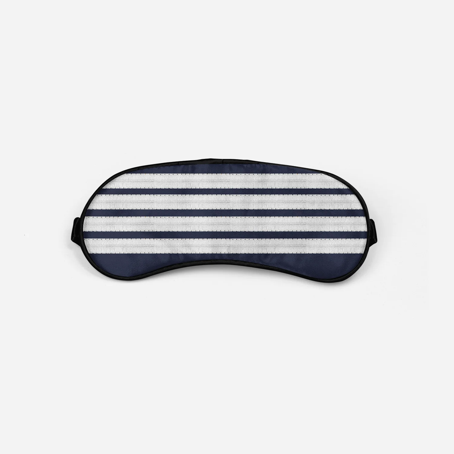 Pilot Epaulettes (Silver) 4 Lines Designed Sleep Masks