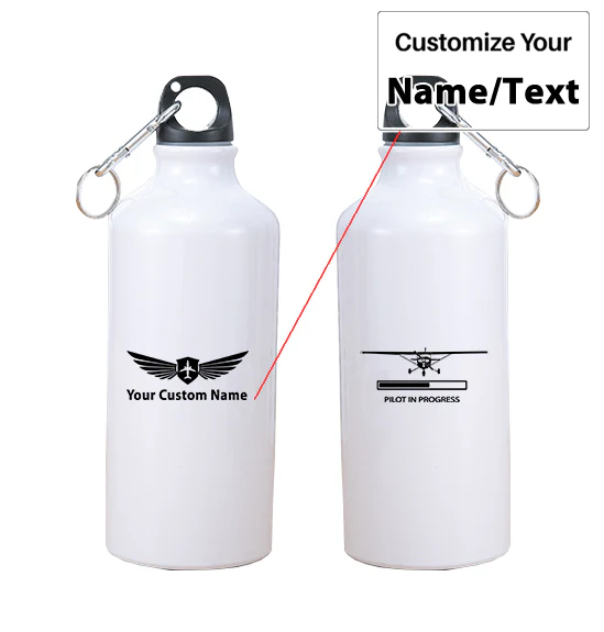 Pilot In Progress (Cessna) Designed Thermoses - Image 3