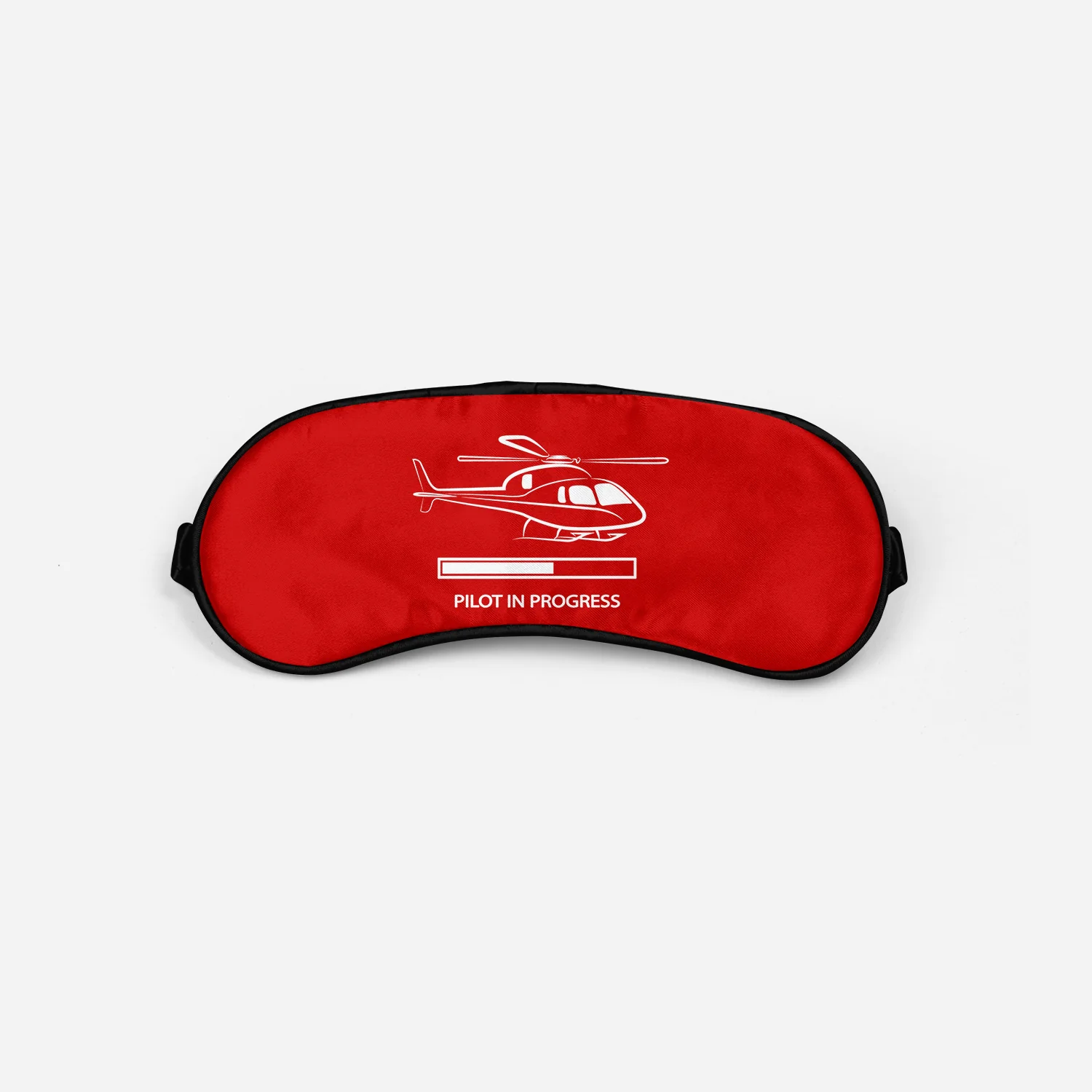 Pilot In Progress (Helicopter) Designed Sleep Masks - Image 3